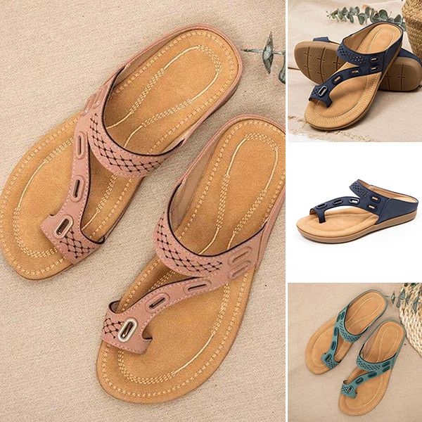 (🔥Last Day Promotion-SAVE 50% OFF)Soft Footbed Orthopedic Sandals - Buy 2 Get Free Shipping