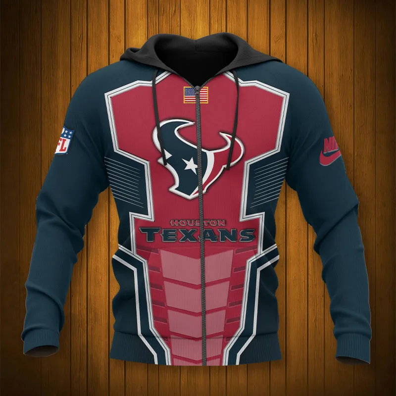 HOUSTON TEXANS 3D HOODIE TTB4311