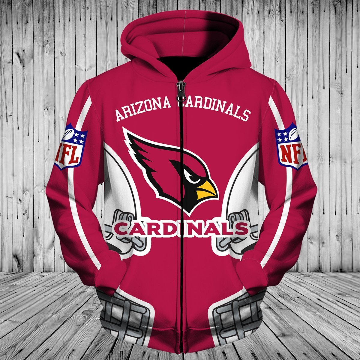 CARDINALS 3D HOODIE 27
