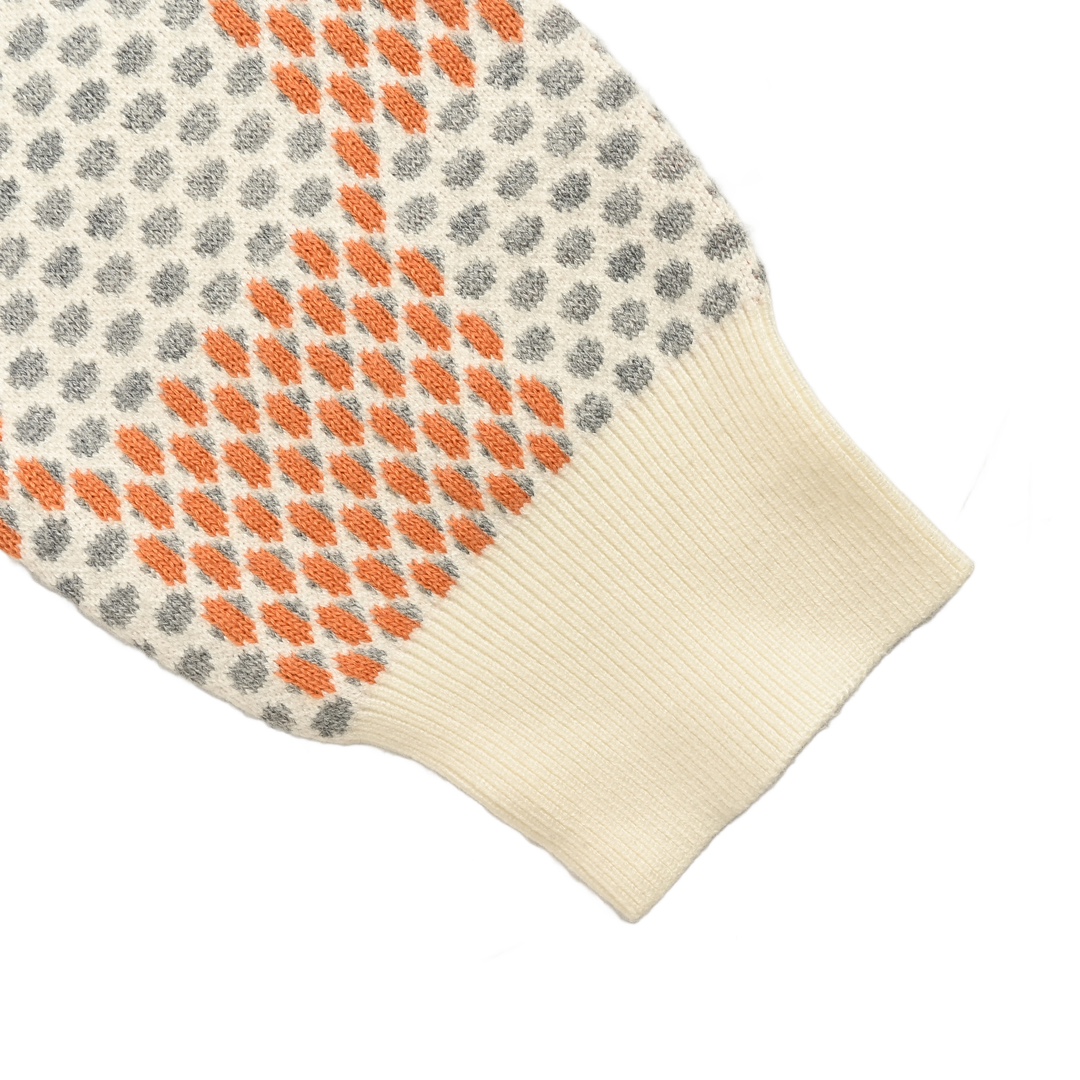 Louis Vuitton 24Fw Checkerboard Jacquard Sweater