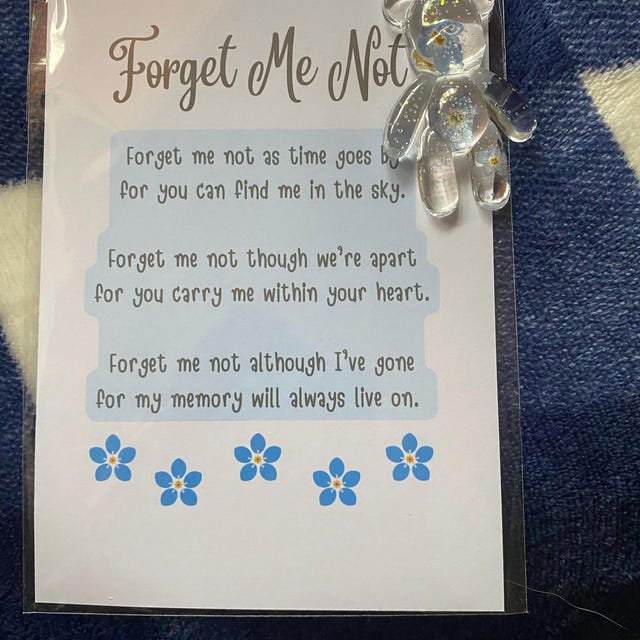 FORGET-ME-NOT Memorial Gift
