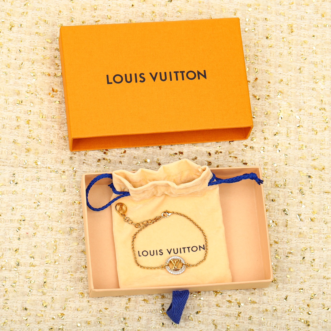 Louis Vuitton Alphabet Diamond Bracelet