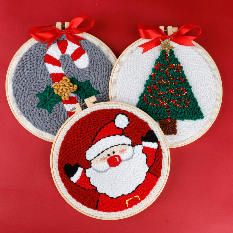 (🌲Early Christmas Sale- SAVE 49% OFF)DIY Christmas handmade embroidery-BUY 3 GET 8% OFF NOW!