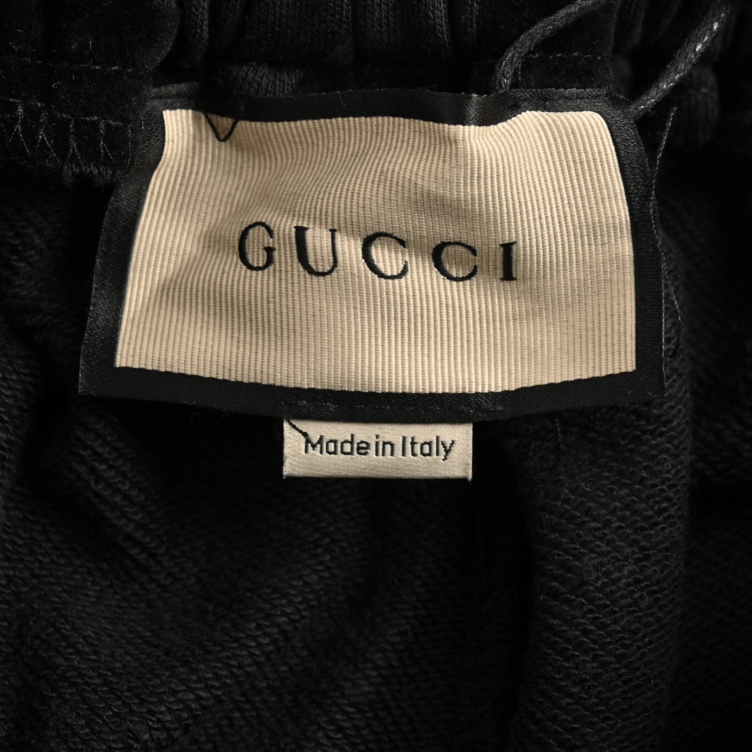 Gucci 24Fw Double G flocked print trousers