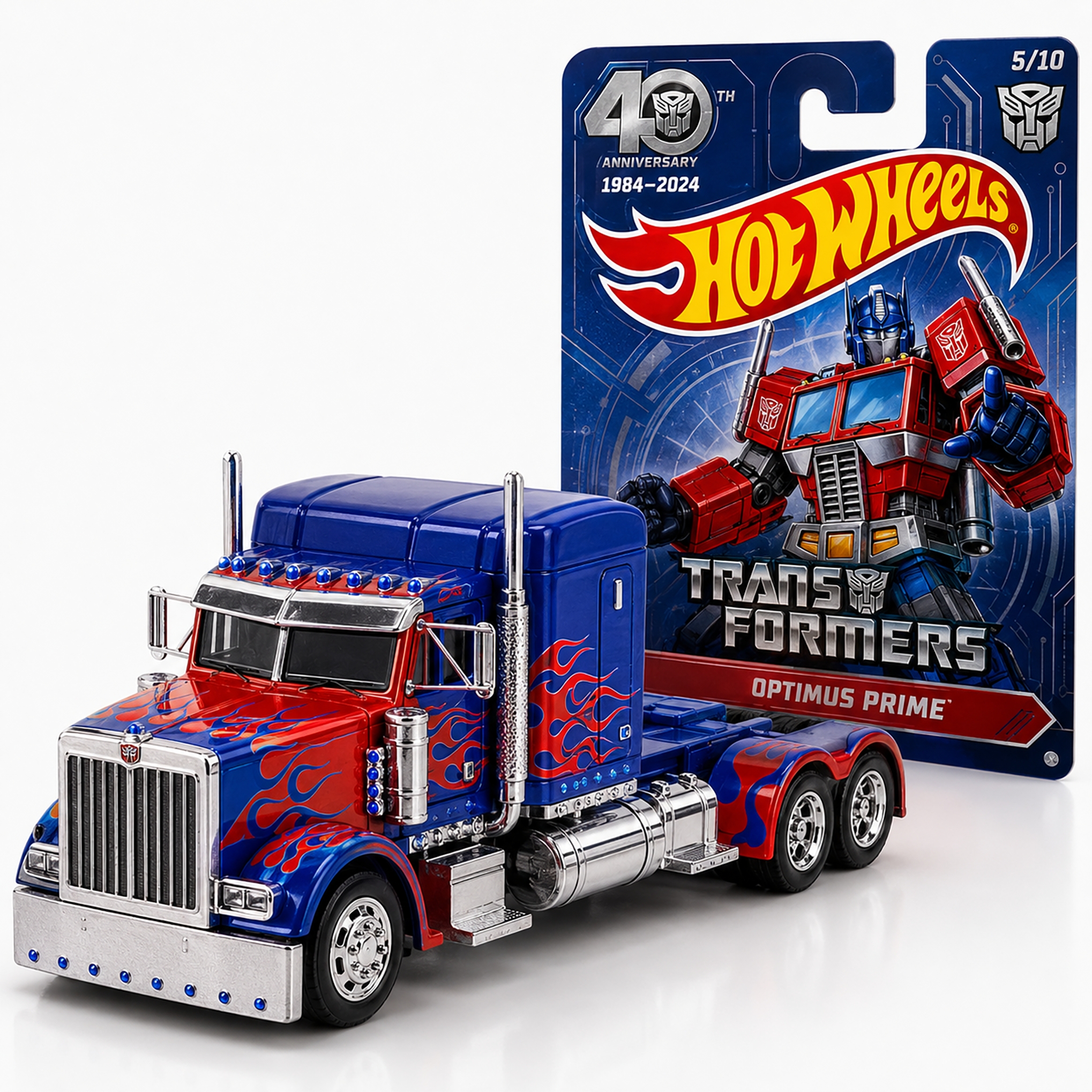 Hot Wheels Transformers 40th Anniversary – Optimus Prime Semi-Truck