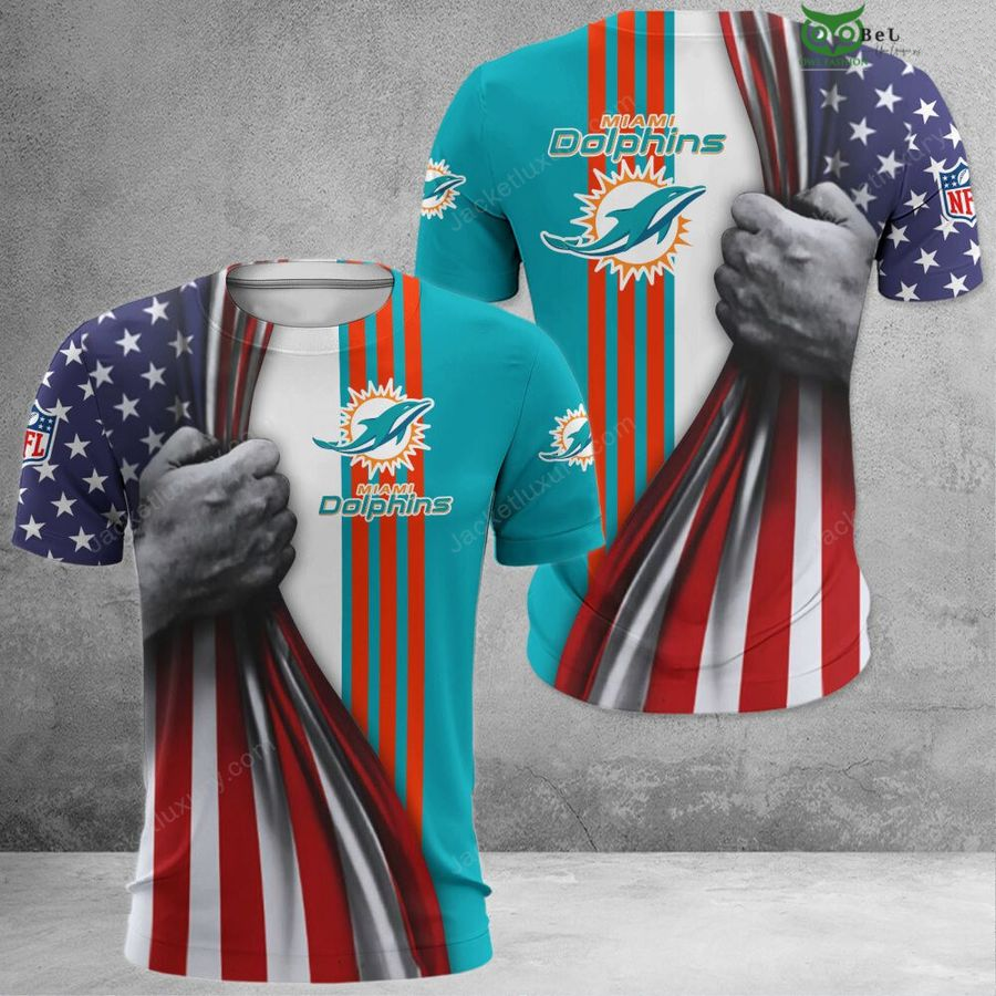 MIAMI DOLPHINS 3D HOODIE SKULL0804