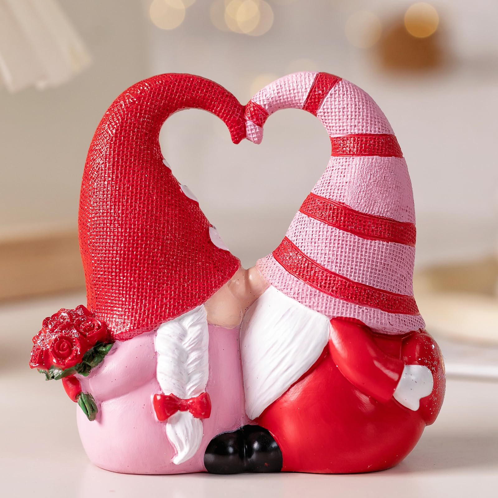 💖 Valentine's Day Sale 49% OFF 💖 Lovely Handmade Resin Gnome For Holiday Gift Present