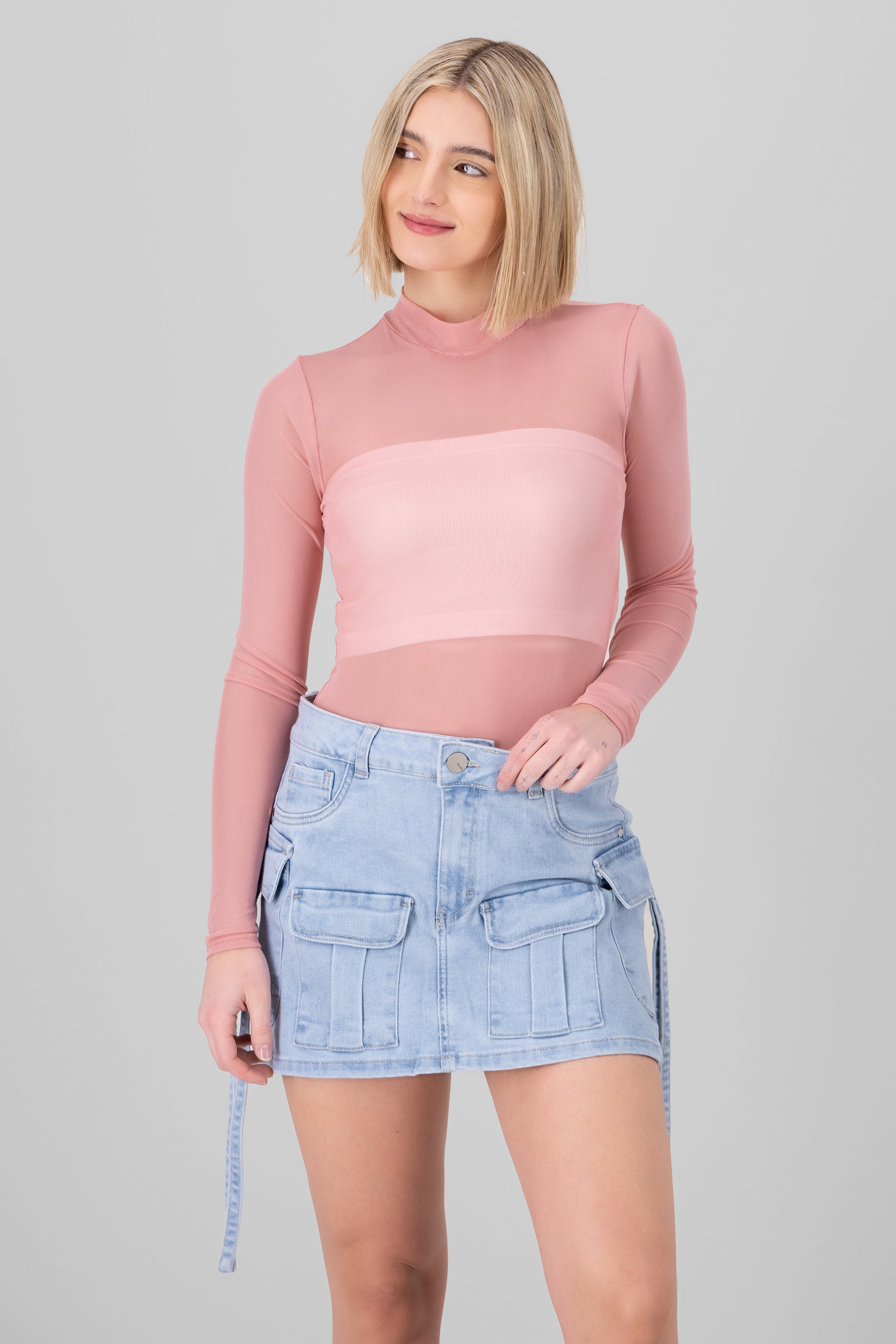 Solid Mesh Bodysuit