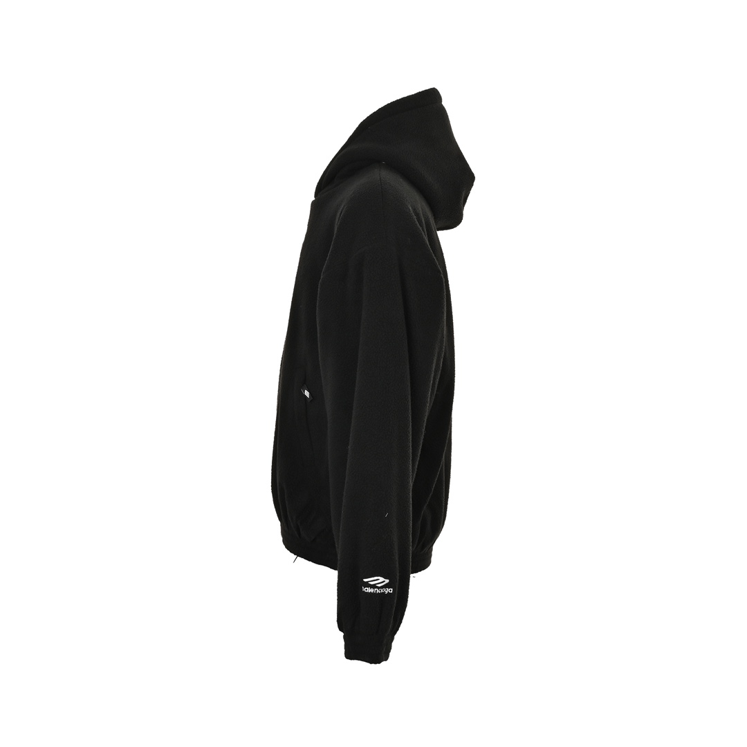 Balenciaga 24Fw Teddy Sherpa Ski Hooded Jacket
