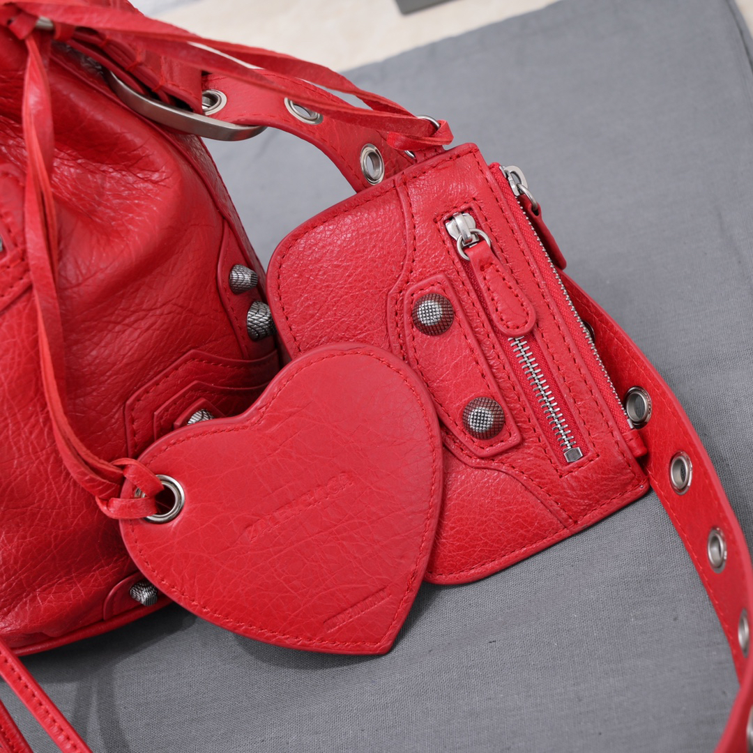 Balenciaga Lecagole Bucket Motorcycle Bag