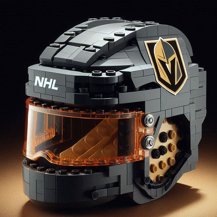NHL LEGO Building Block Helmet