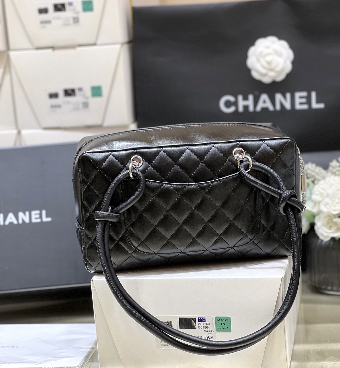 Chanel Used Kangpeng Large Pillow Bag A25171