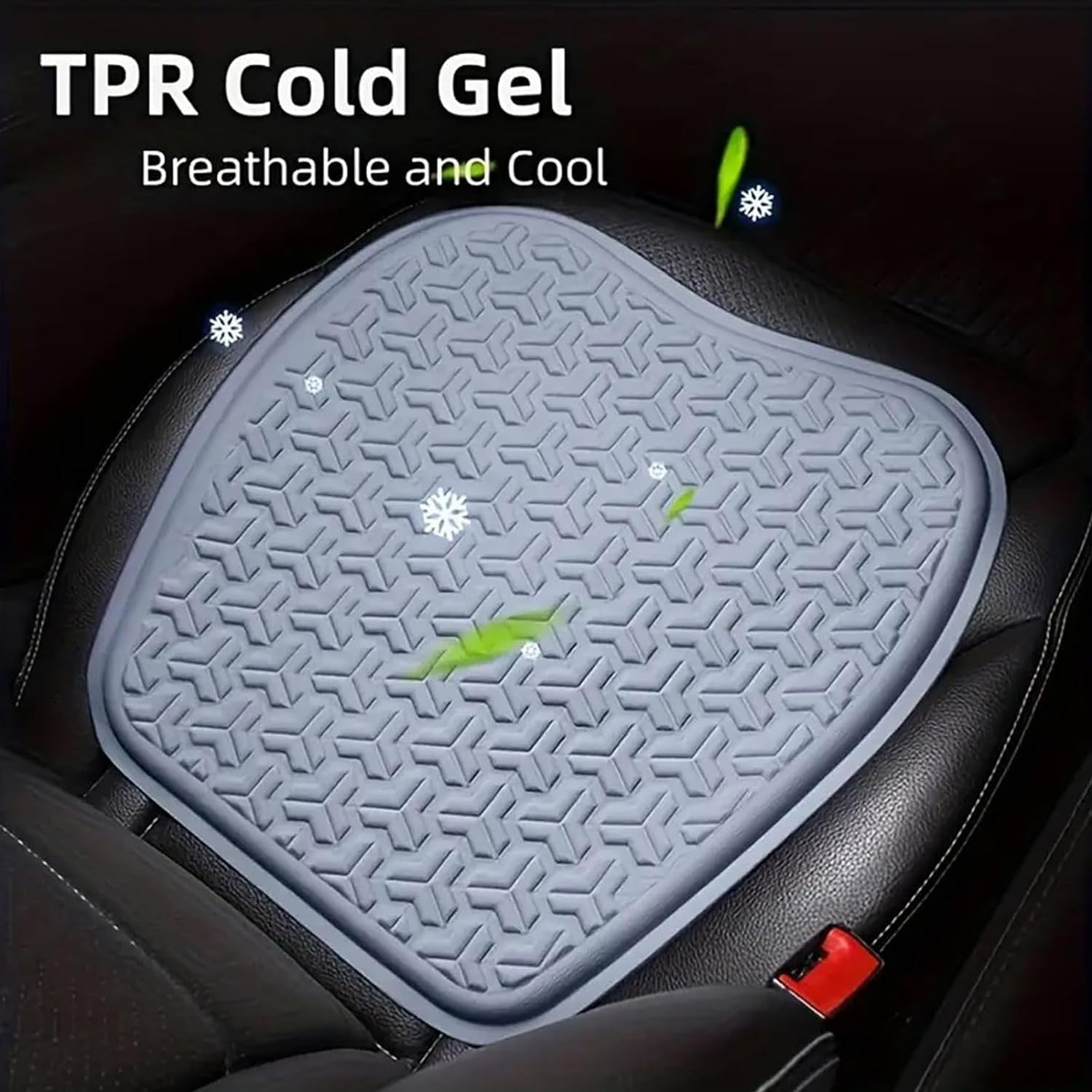 Jelly Gel Breathable Ice Seat Cushion