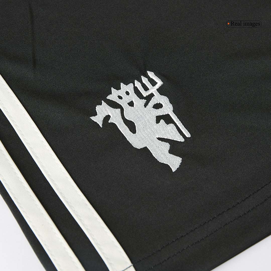 Manchester United men's third home football shirt kit (shirt+shorts) 2024/25