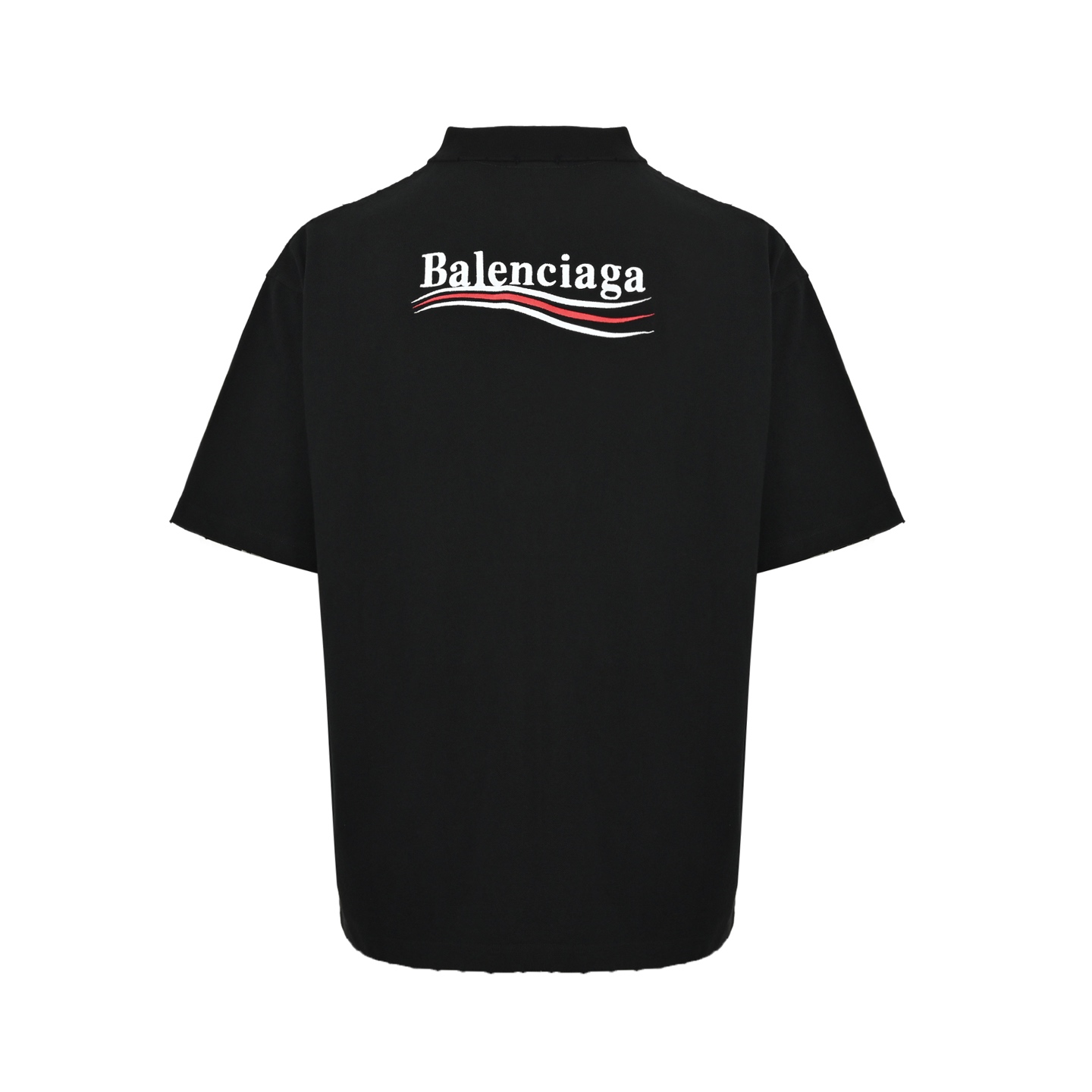 Balenciaga 25ss Coke Embroidery Polo Short Sleeve