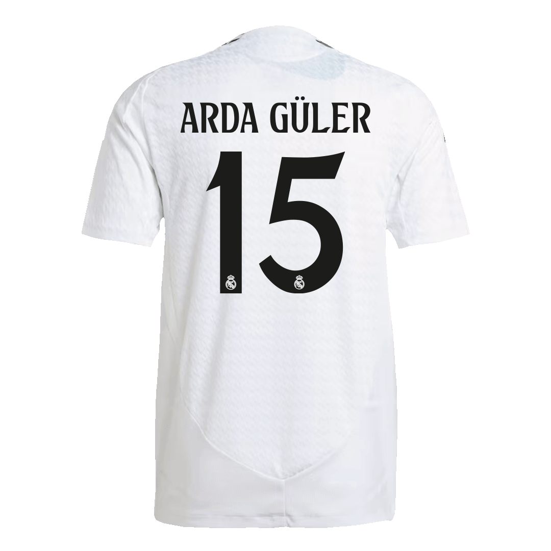 ARDA Guler #15 Player Edition Real Madrid Football Shirt 2024/25-Slim Fit