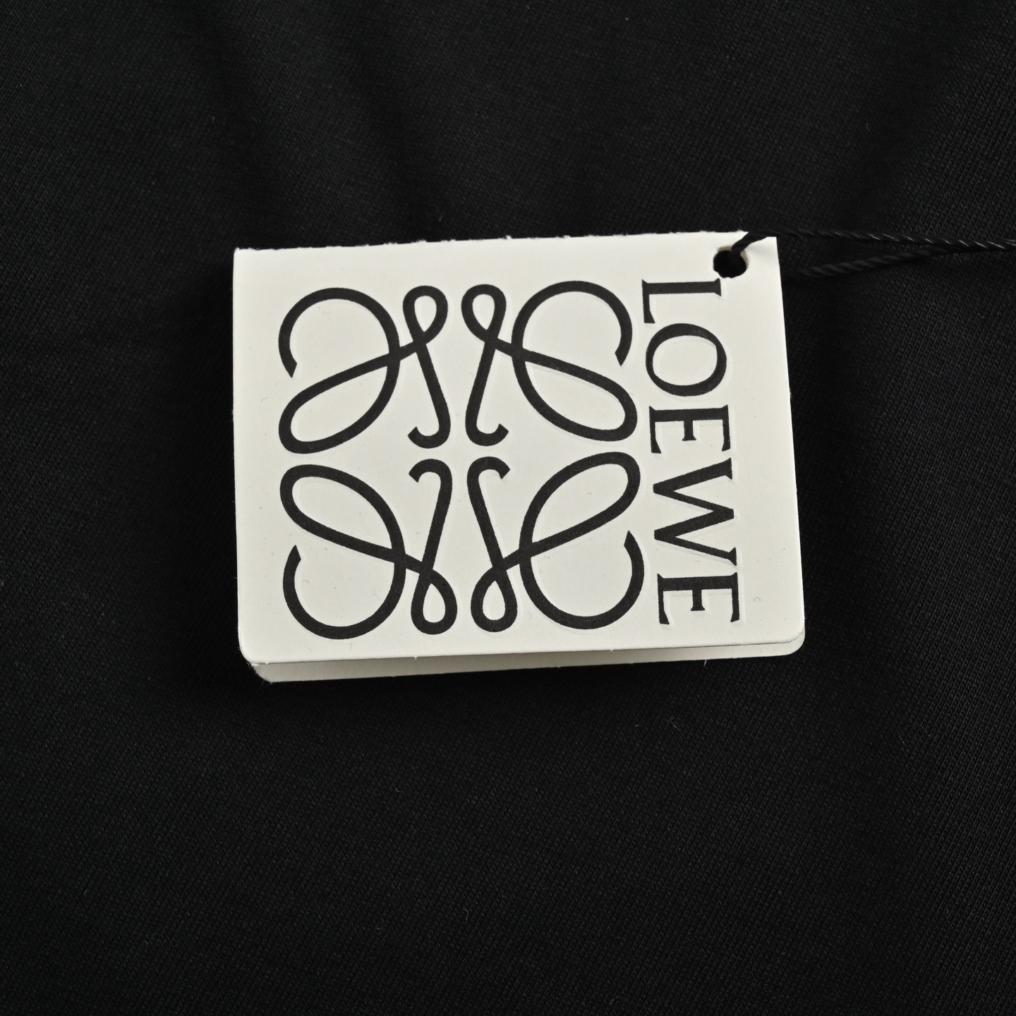 Loewe fluorescent pink embroidered logo short sleeves