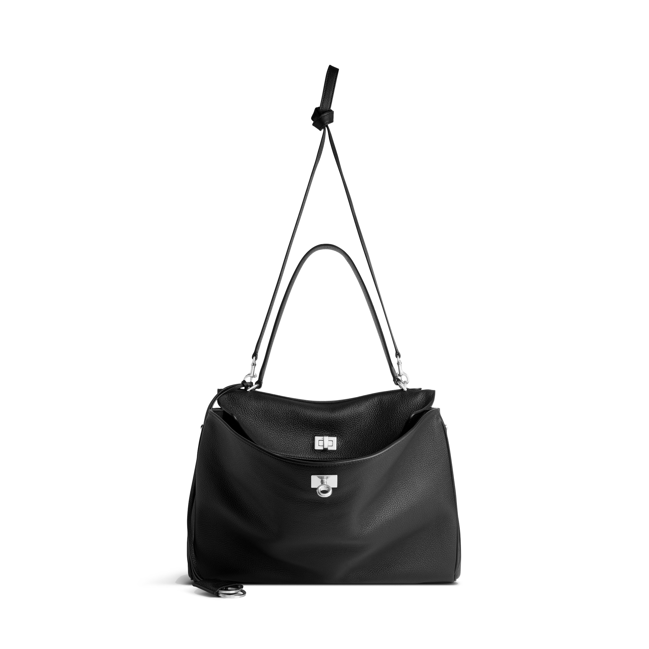 Balenciaga Women's Rodeo Handbag Medium Grained Calfskin7897722AA4U1000