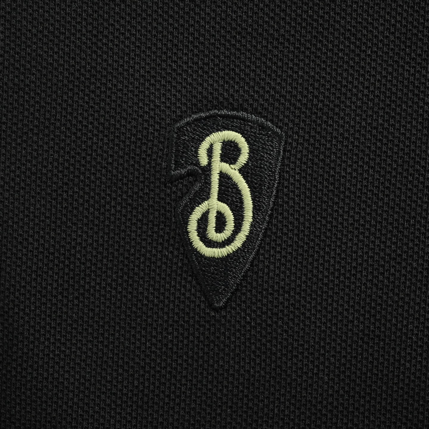 Burberry 25ss shield logo embroidered Polo short sleeve