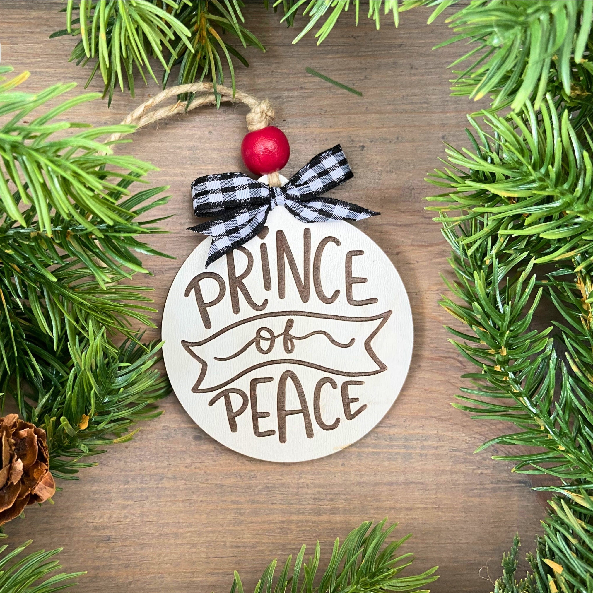 Names of Jesus Ornament | Christ Centered Ornament