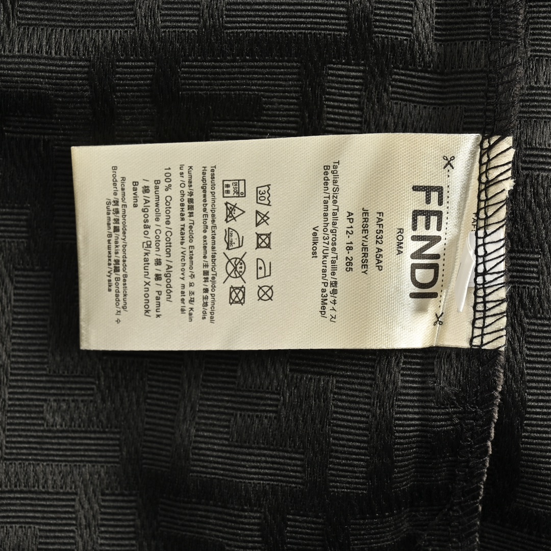 Fendi 24Fw FF all-over jacquard suit shirt jacket
