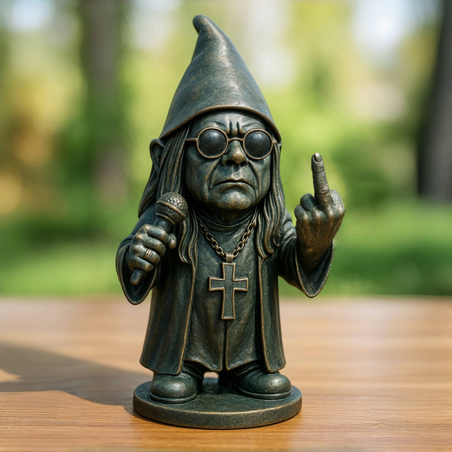 Ozzy Osbourne Gnome