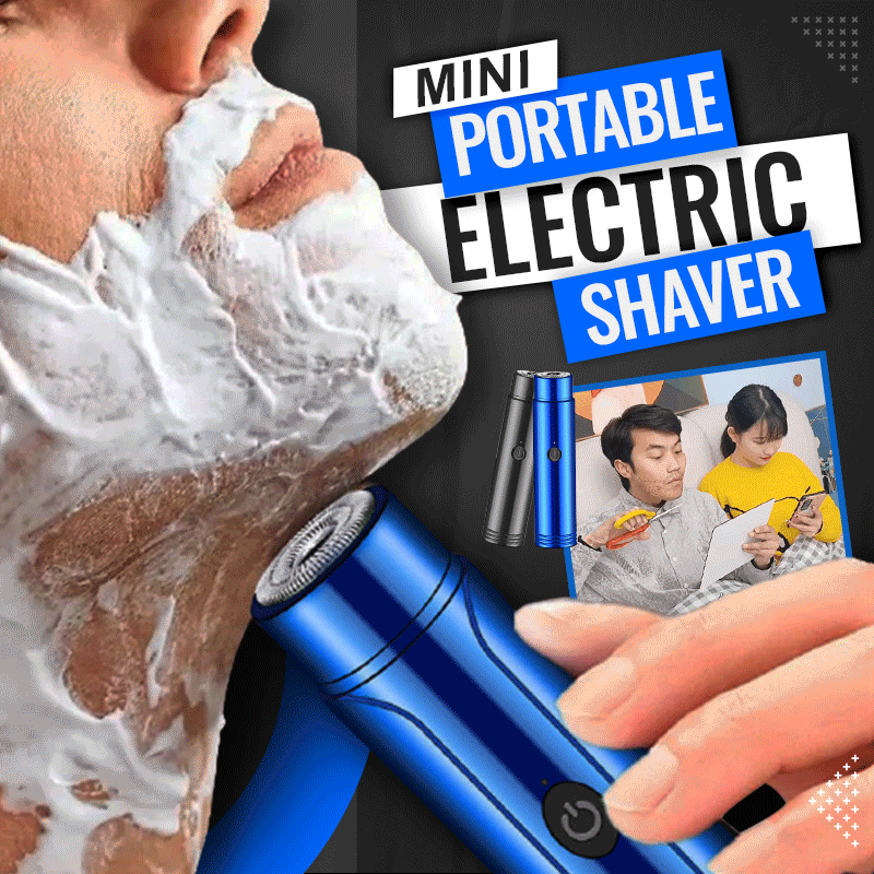 (🔥Last Day Promotion-SAVE 65% OFF)Mini Portable Rechargeable Electric Shaver-BUY 2 GET 10% OFF & FREE SHIPPING