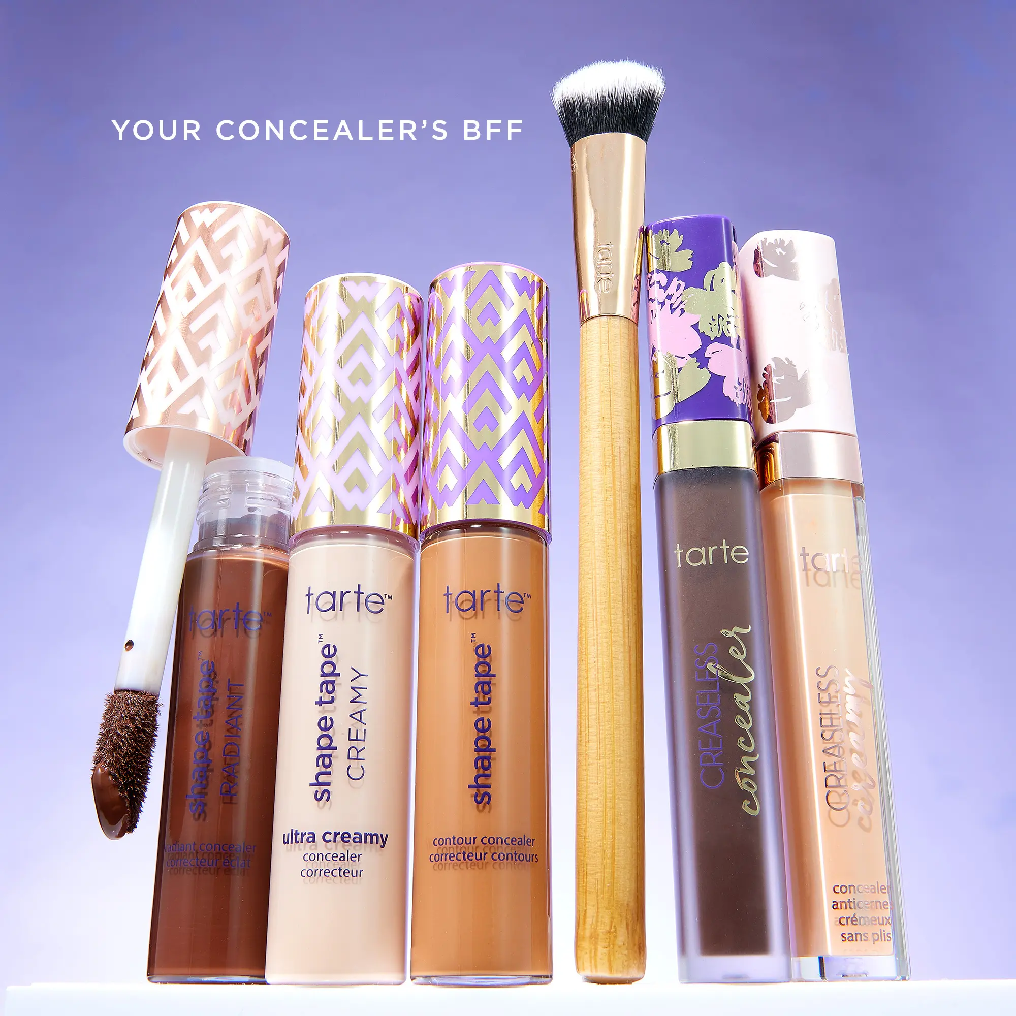 Angled Concealer Paw Brush | Seamless Flawless Application