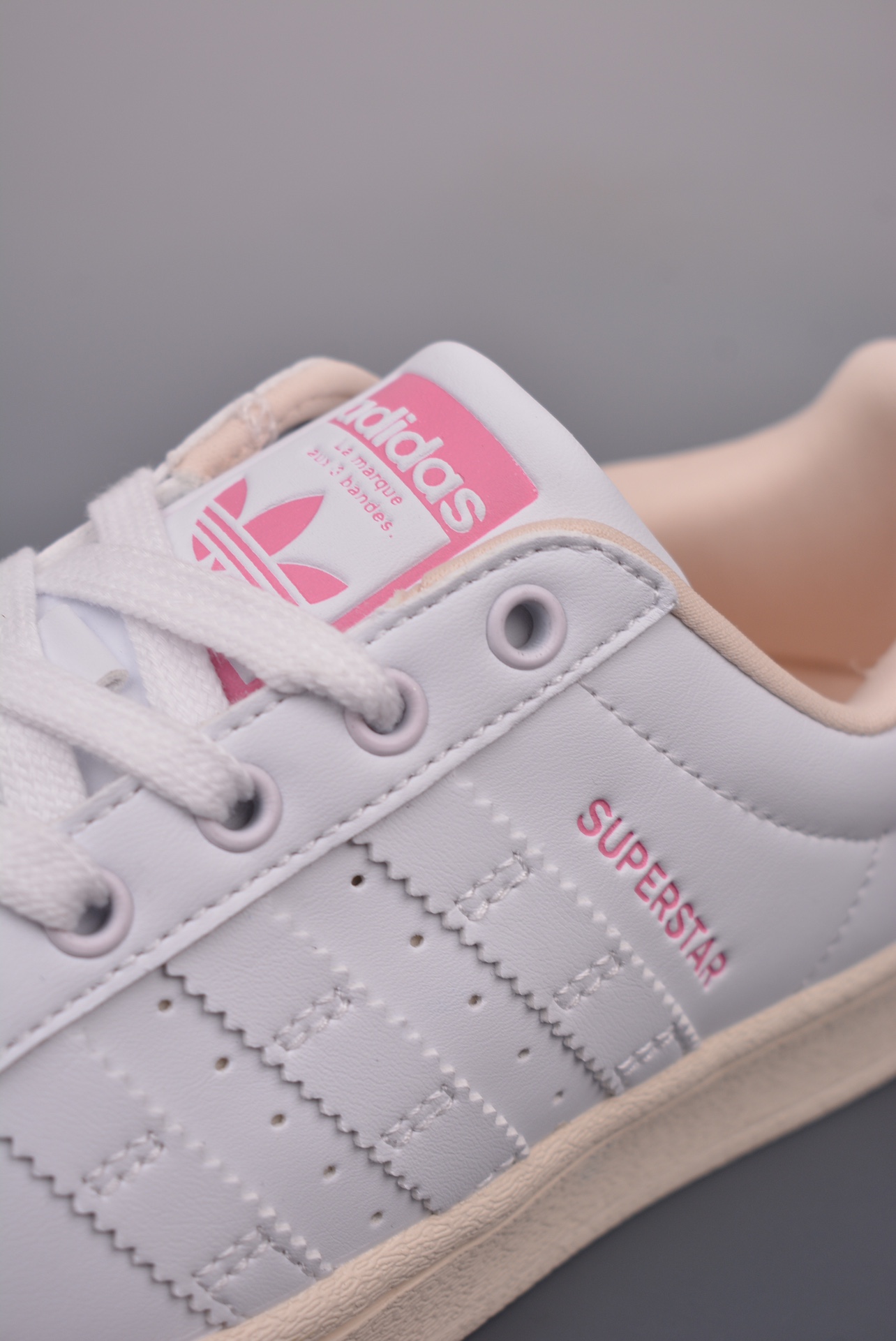 Adidas Originals SuperstarCream White Pink IF1802