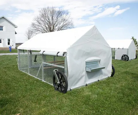 PRODUCERS PRIDE GALVANIZED METAL CHICKEN COOP