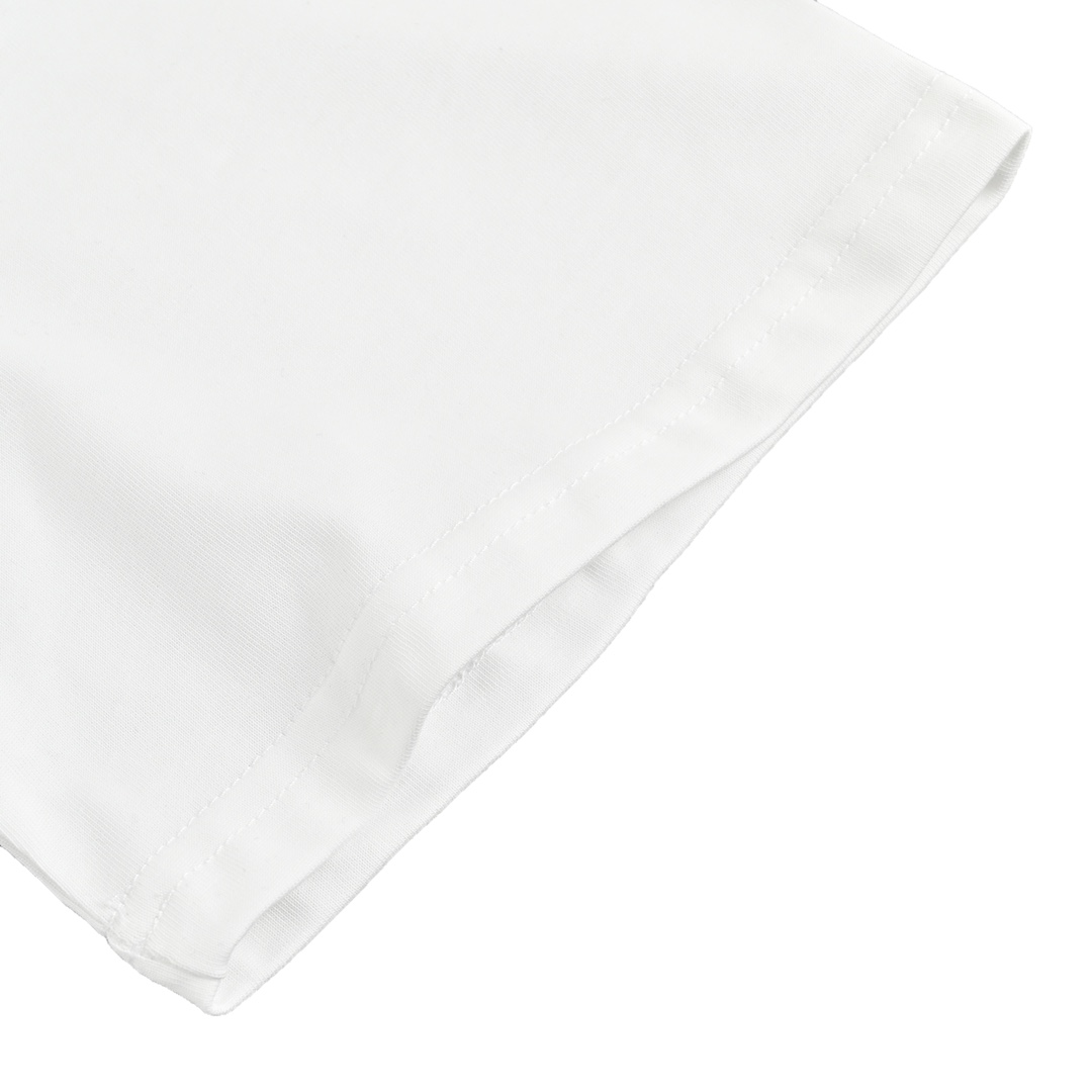 Prada 24ss toothbrush embroidered letter logo short sleeve