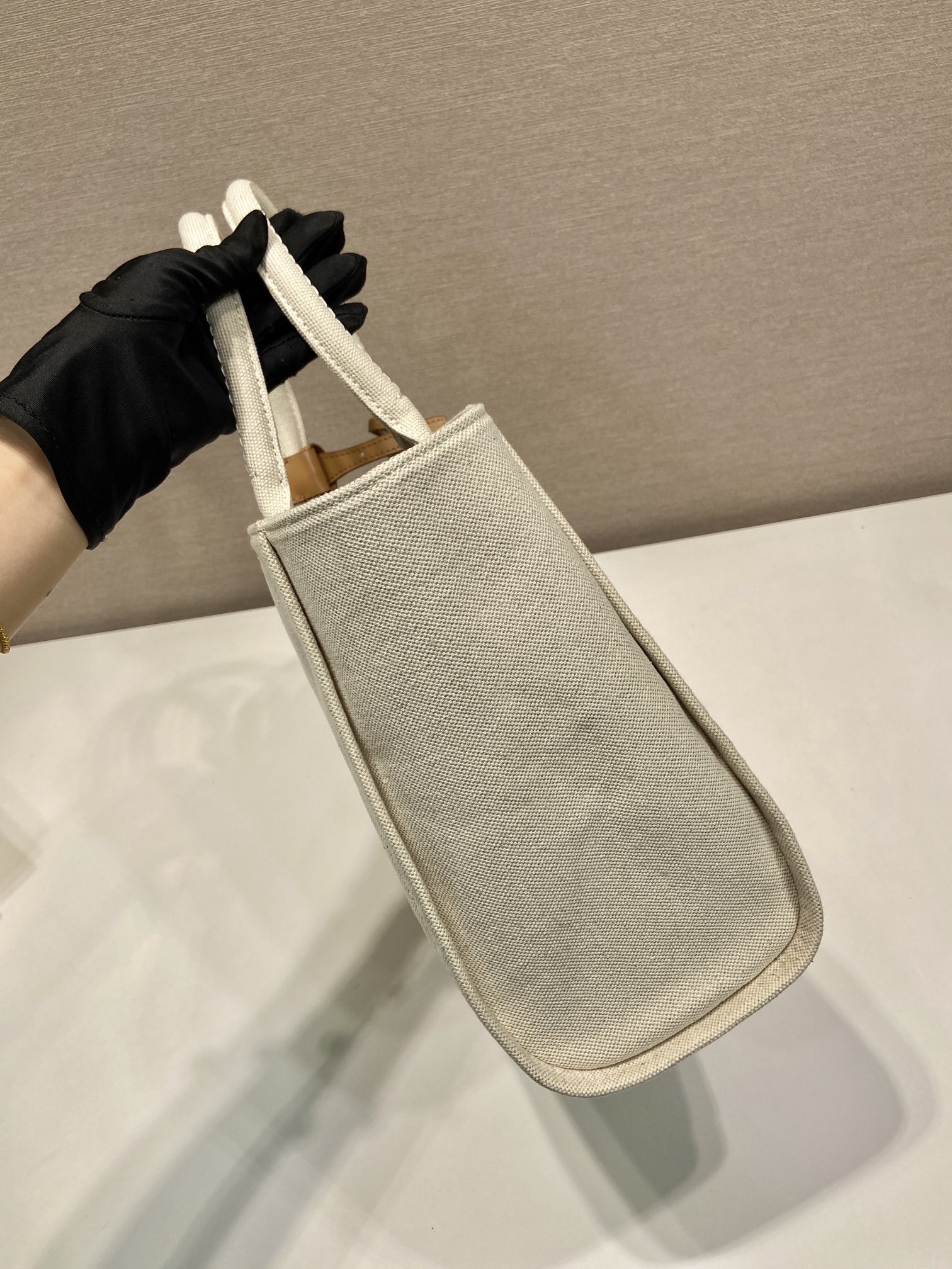 Prada Canvas Tote Bag 1BG474