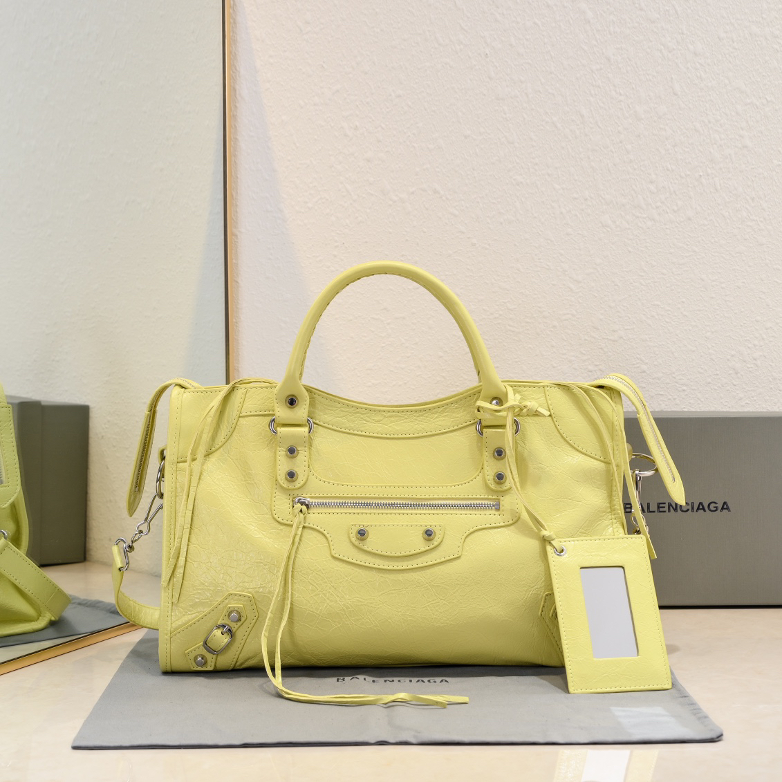 Balenciaga NEO CAGOLE Motorcycle Bag