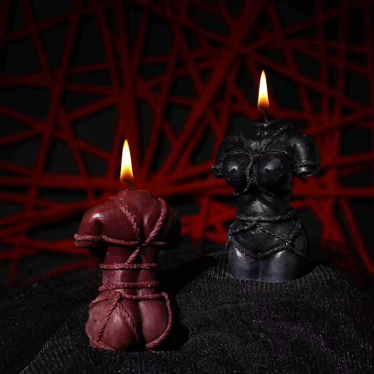 Erotic Candles Low Temperature Candles - Humanoid