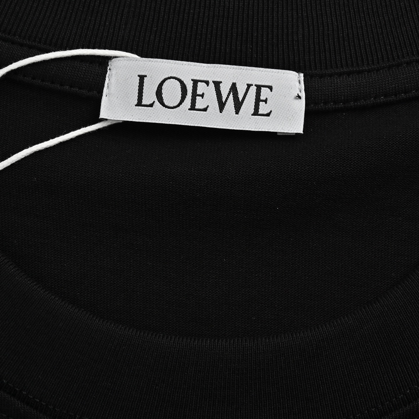 Loewe 25ss line embroidered logo short sleeve