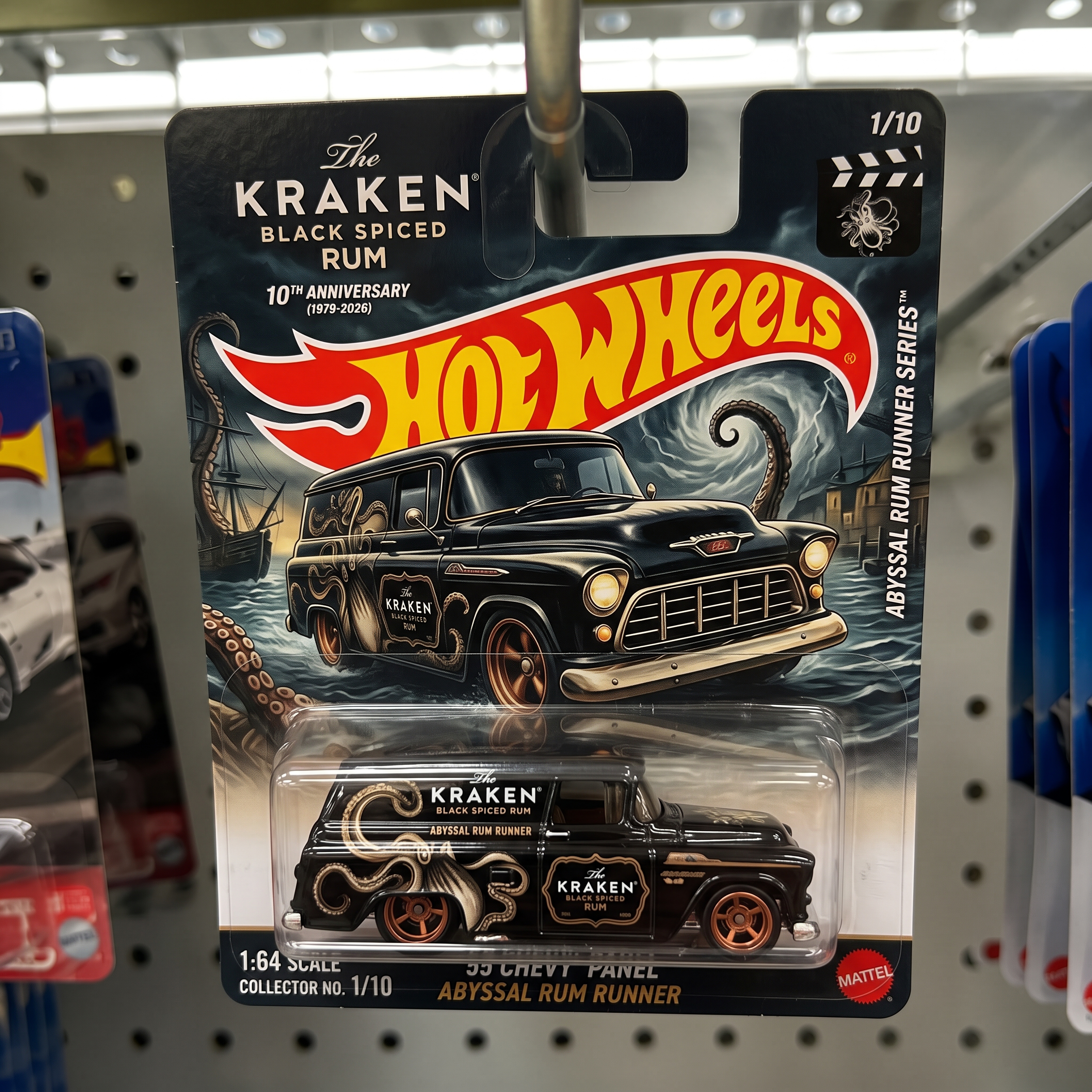 Hot Wheels The Kraken 10th Anniversary—Abyssal Rum Runner ‘55 Chevy Panel