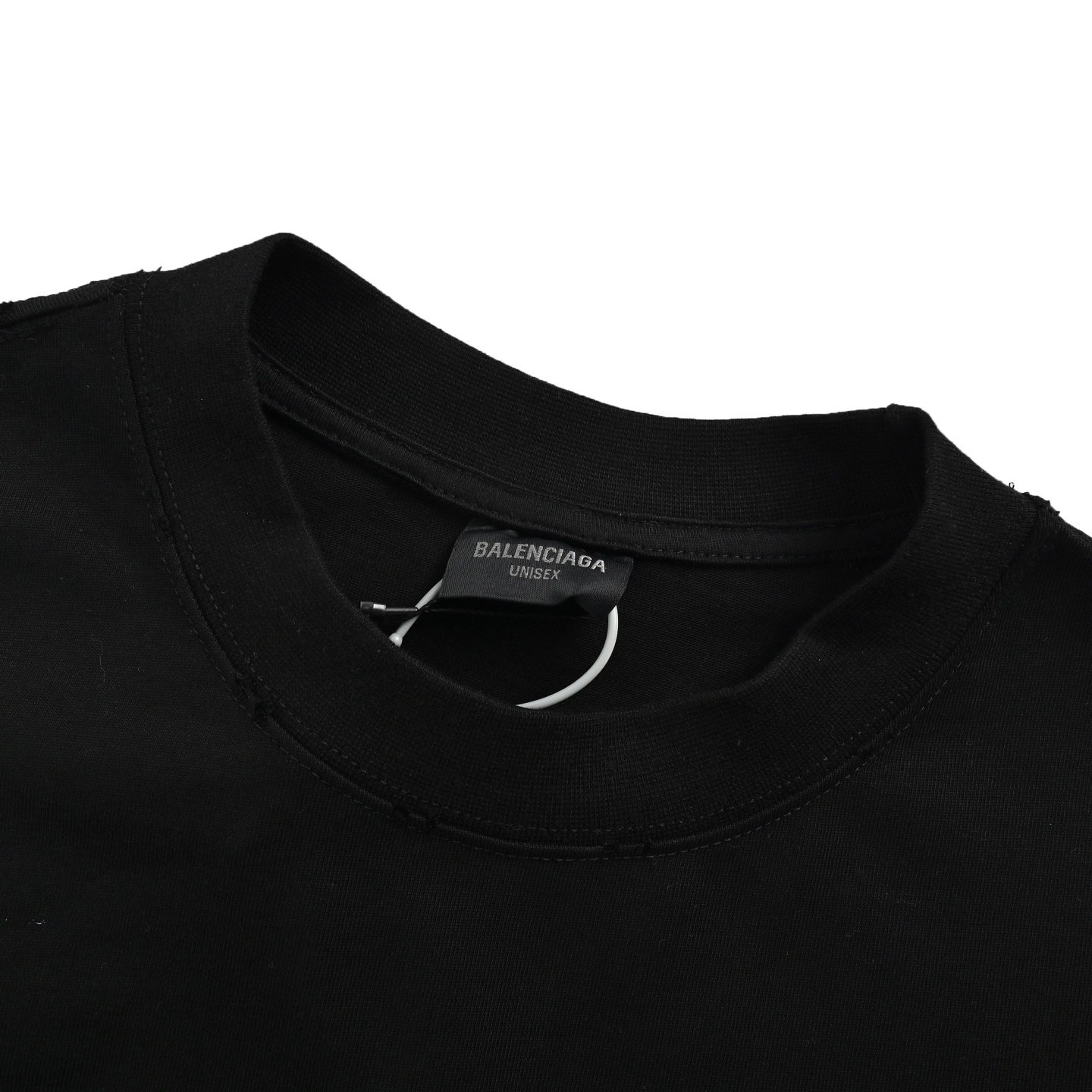 Balenciaga cracked anti-letter print short sleeve