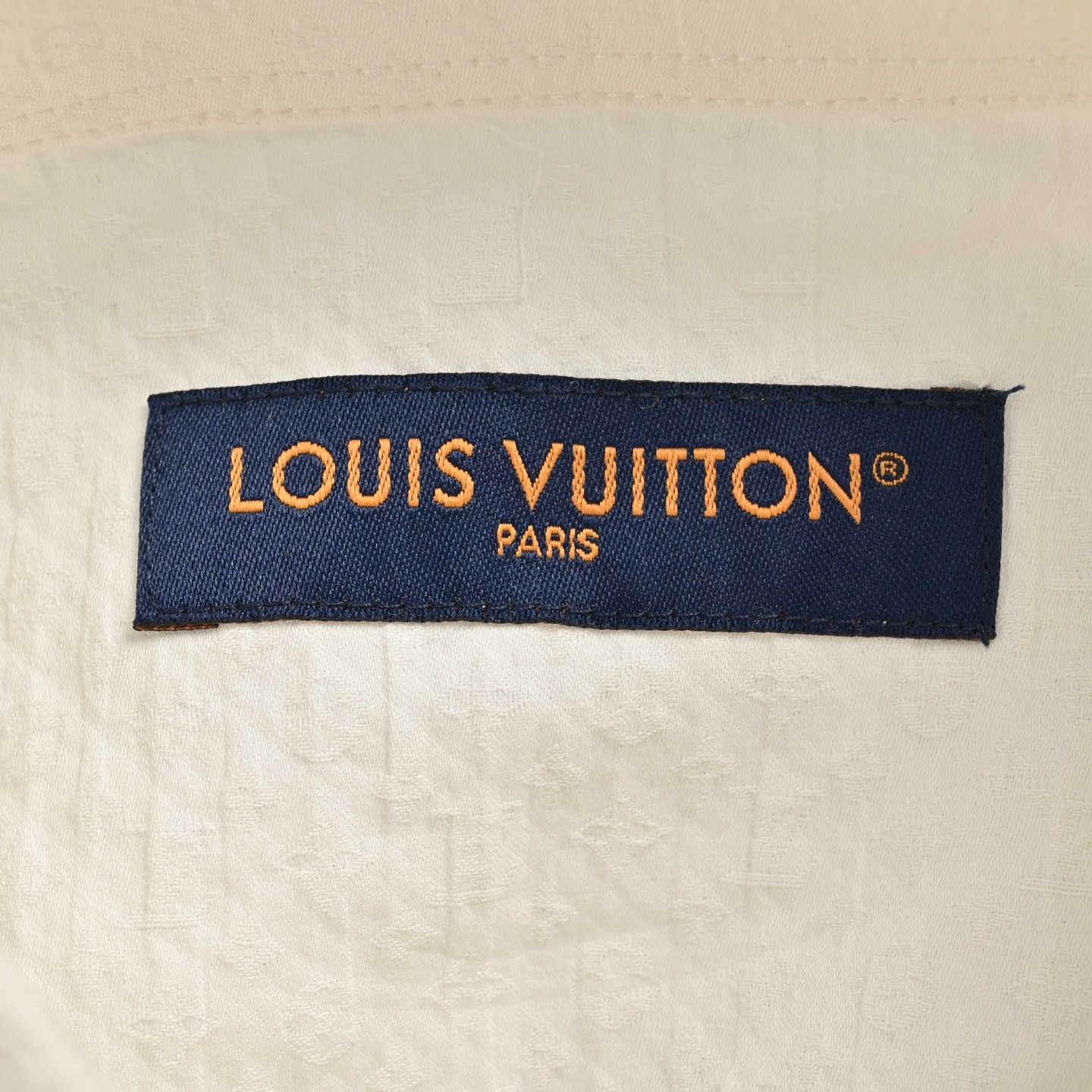 Louis Vuitton 25ss vertical striped cotton-blend shirt