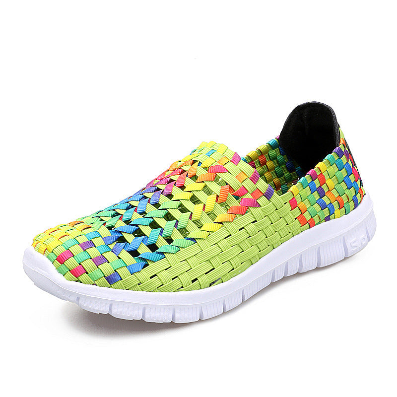Enjoy Breathable Comfort with Hollow Out Braided Shoes