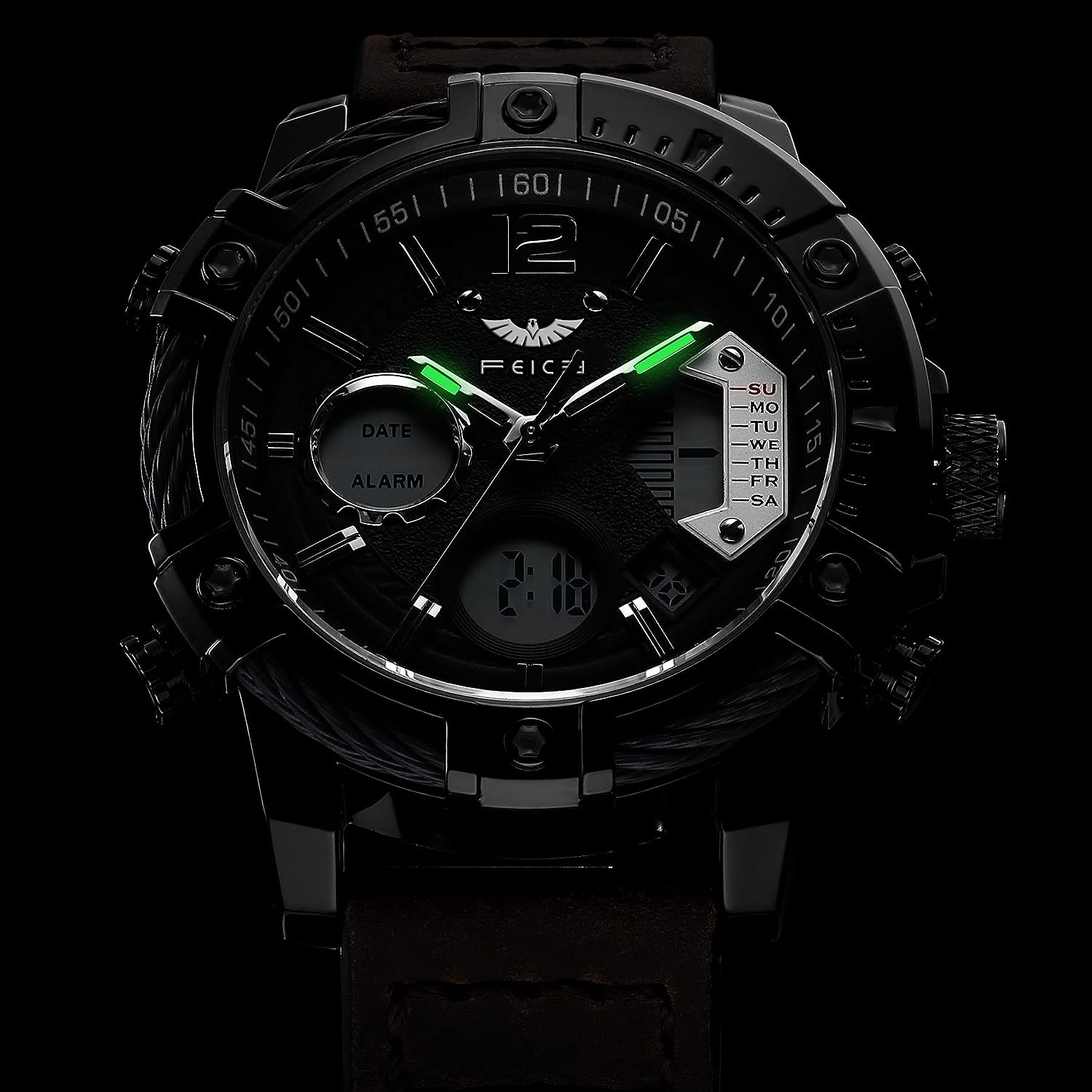 FK038 Luminescent Sports Watch FEICE Quartz Waterproof