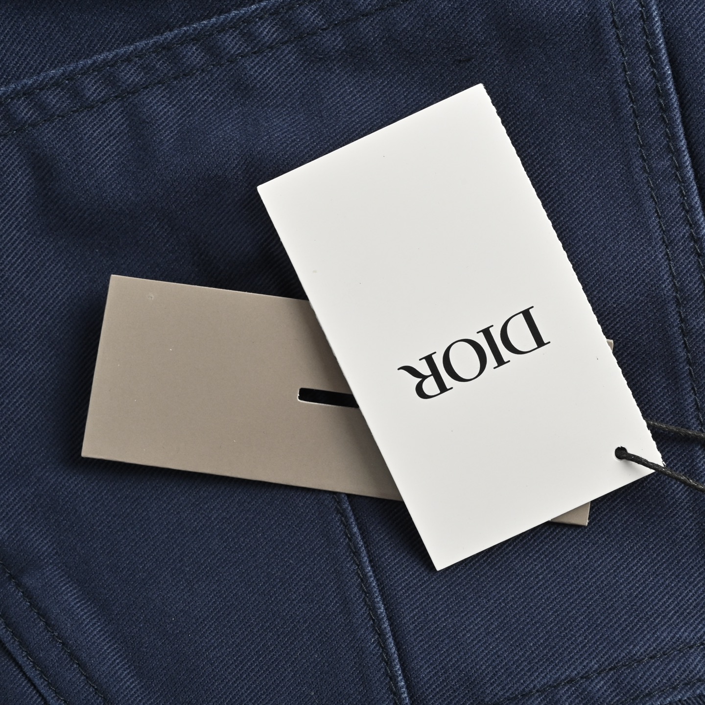 Dior 25ss CD French lumberjack denim trousers