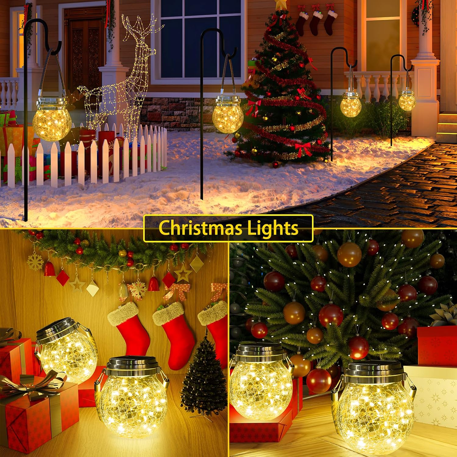 🔥ON SALE 59% OFF🔥Waterproof Garden Decor Patio Solar Lights