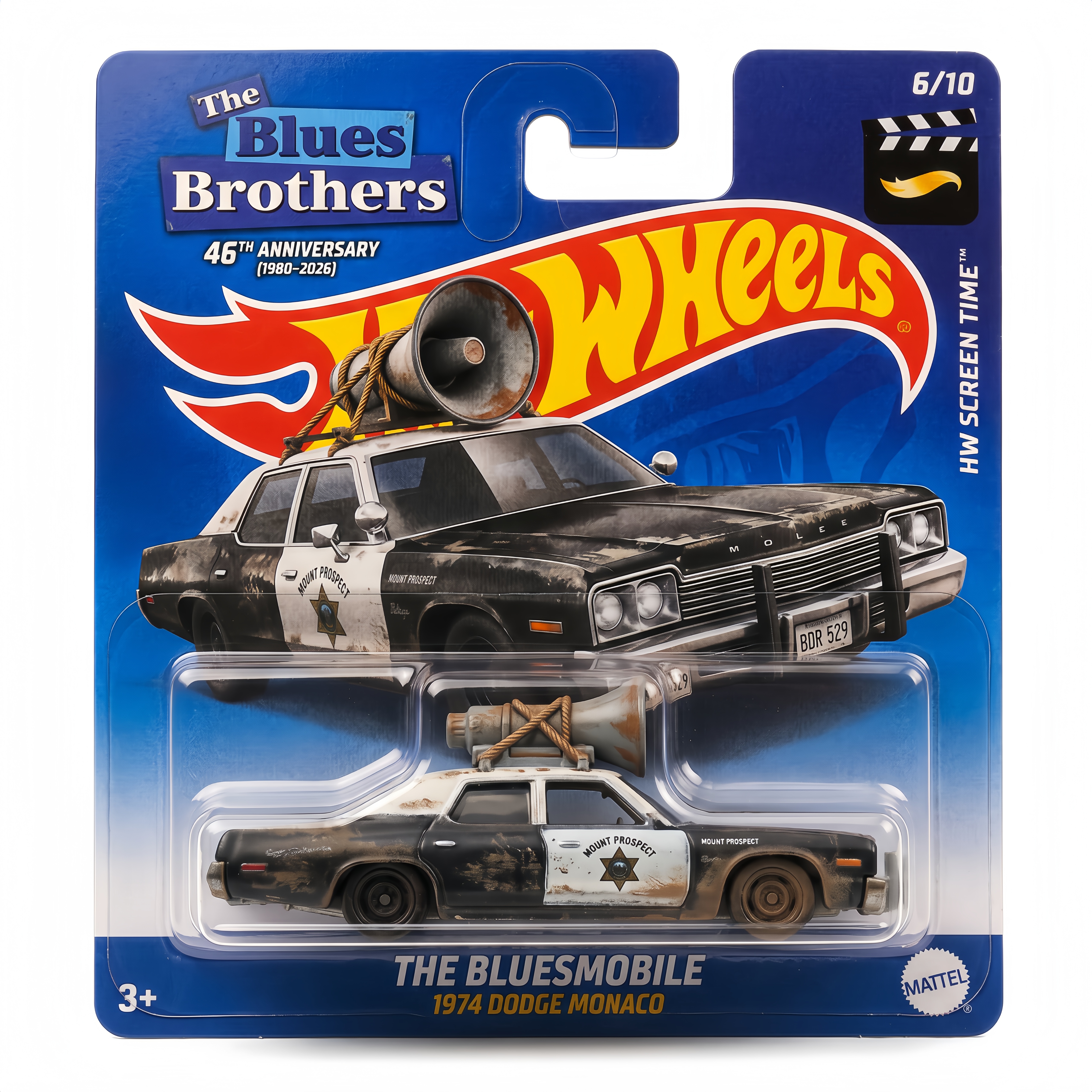 Hot Wheels The Blues Brothers 46th Anniversary Collectible – 1974 Dodge Monaco