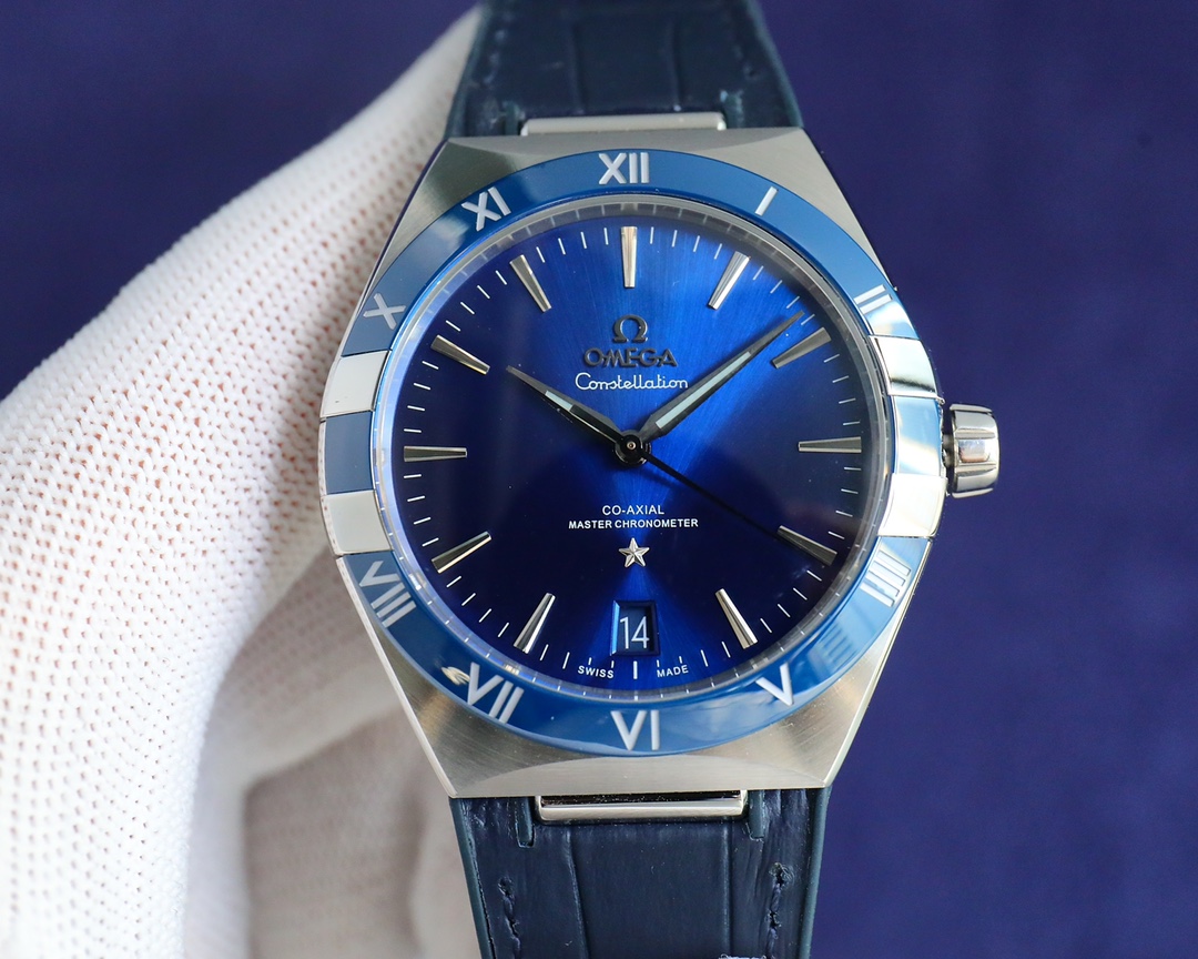 Omega fifth generation constellation series men's watch