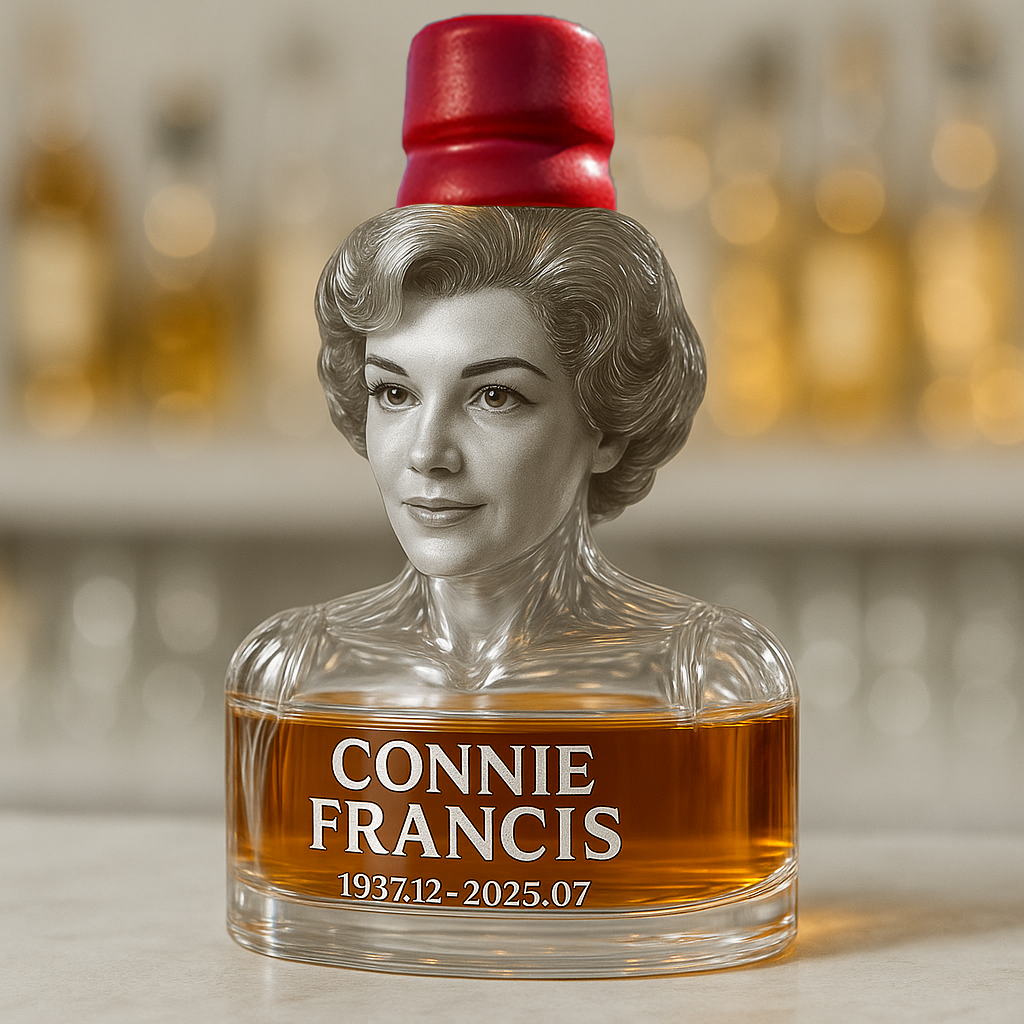 A Voice That Echoes Forever — Connie Francis Memorial Bottle🎶✨
