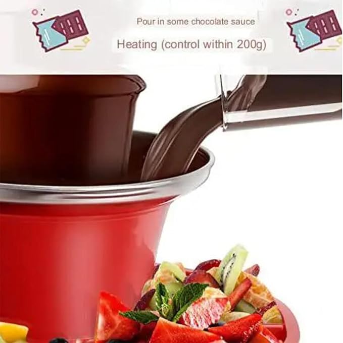 ⛲🍫Chocolate Waterfall Fountain Machine
