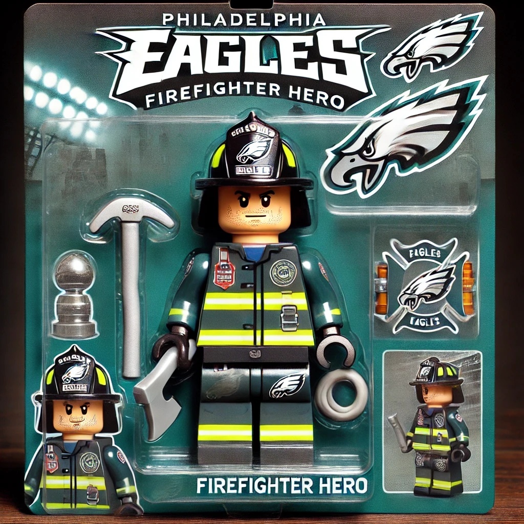 NFL Firefighter Heroes Minifigures