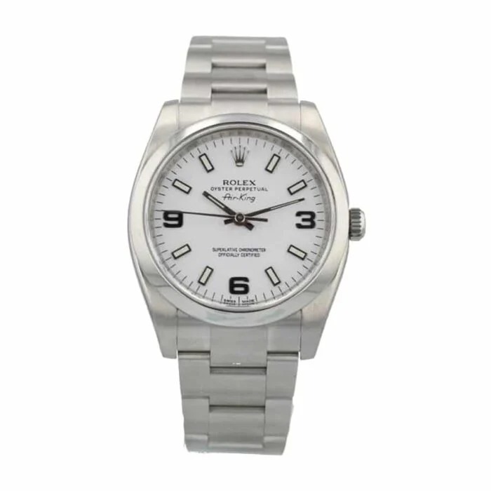 Rolex Air-King 114200 “White Dial” Elite Clone Edition
