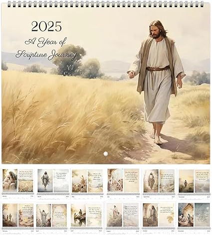 🎄Early New Year Sale 49% OFF🔥Christianity 2025 Bible Verse Calendar
