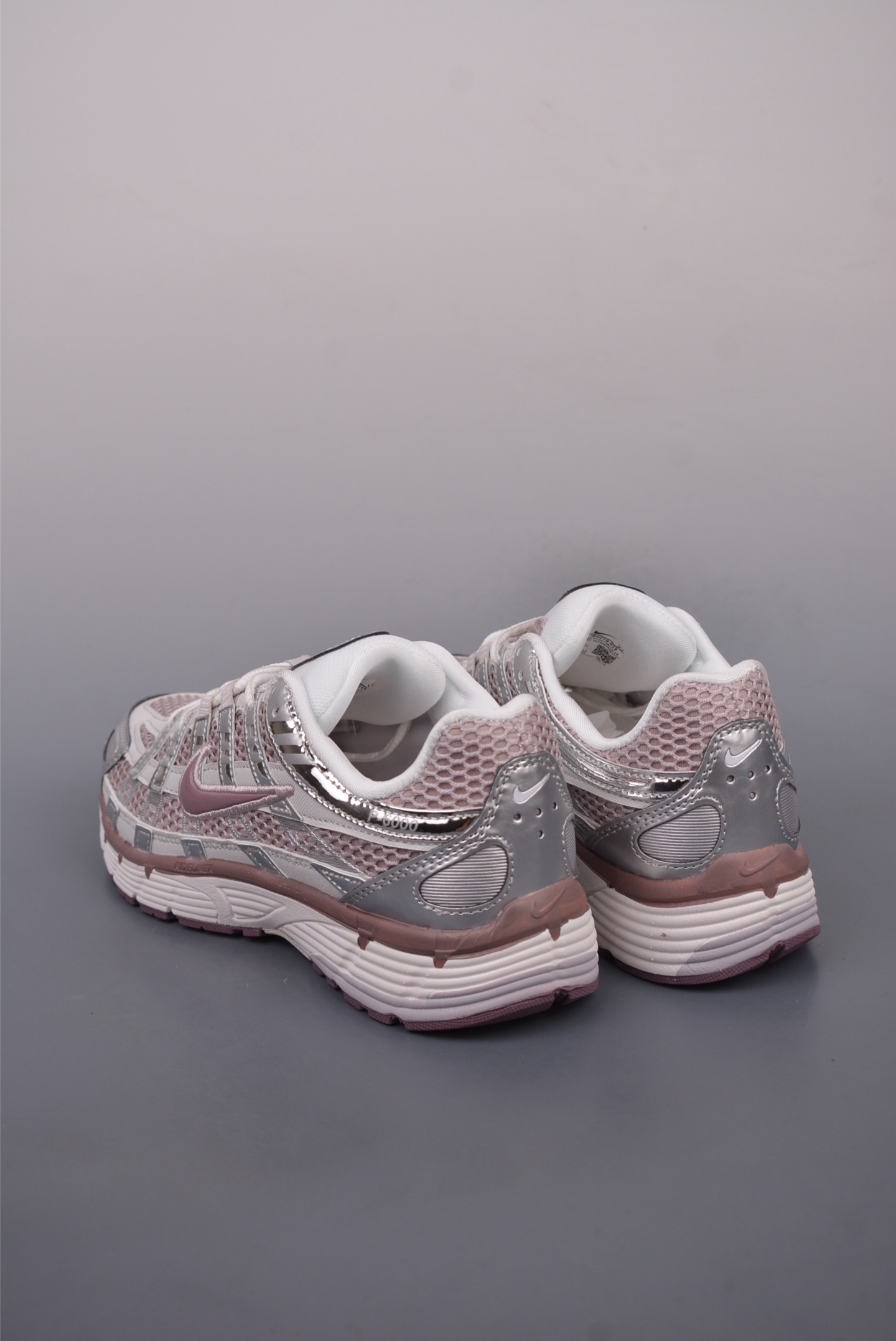 Nike P-6000 Premium Metallic Silver Gray Purple IB4019-019